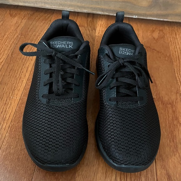 Skechers GOGA MAX AII Black SN15601 W Lace Up Athletic Shoes Sneakers Size 6.5 - Picture 13 of 13